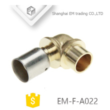 EM-F-A022 connecteur rapide en laiton coudé raccord pour tuyau d&#39;eau